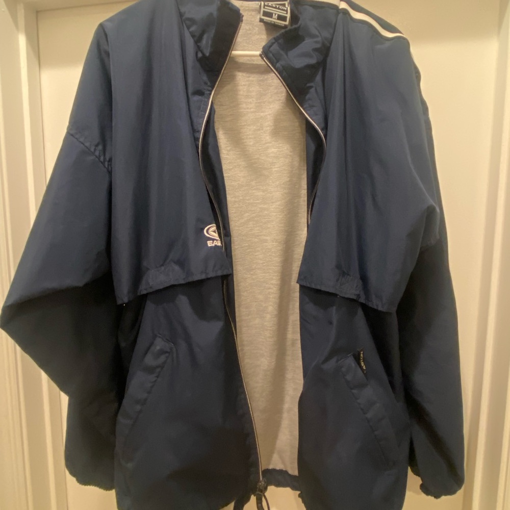 Easton Men's Navy Blue Jacket - Medium